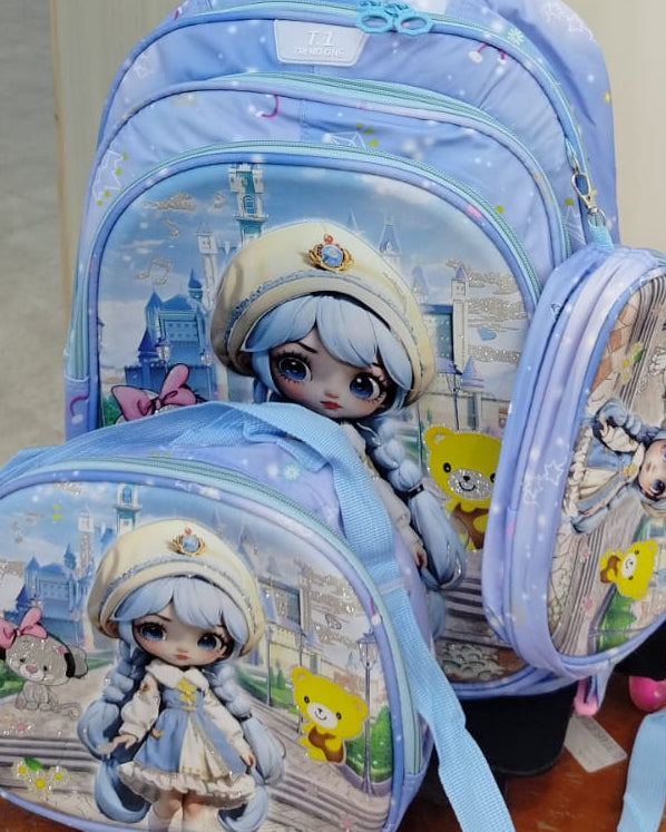 School Trolly Bag 4pc