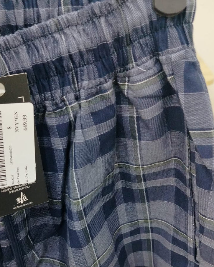 Men Plaid Pant