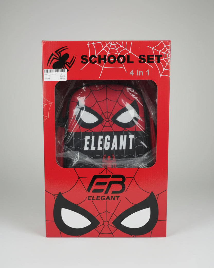 School Trolly Backpack set 4pc