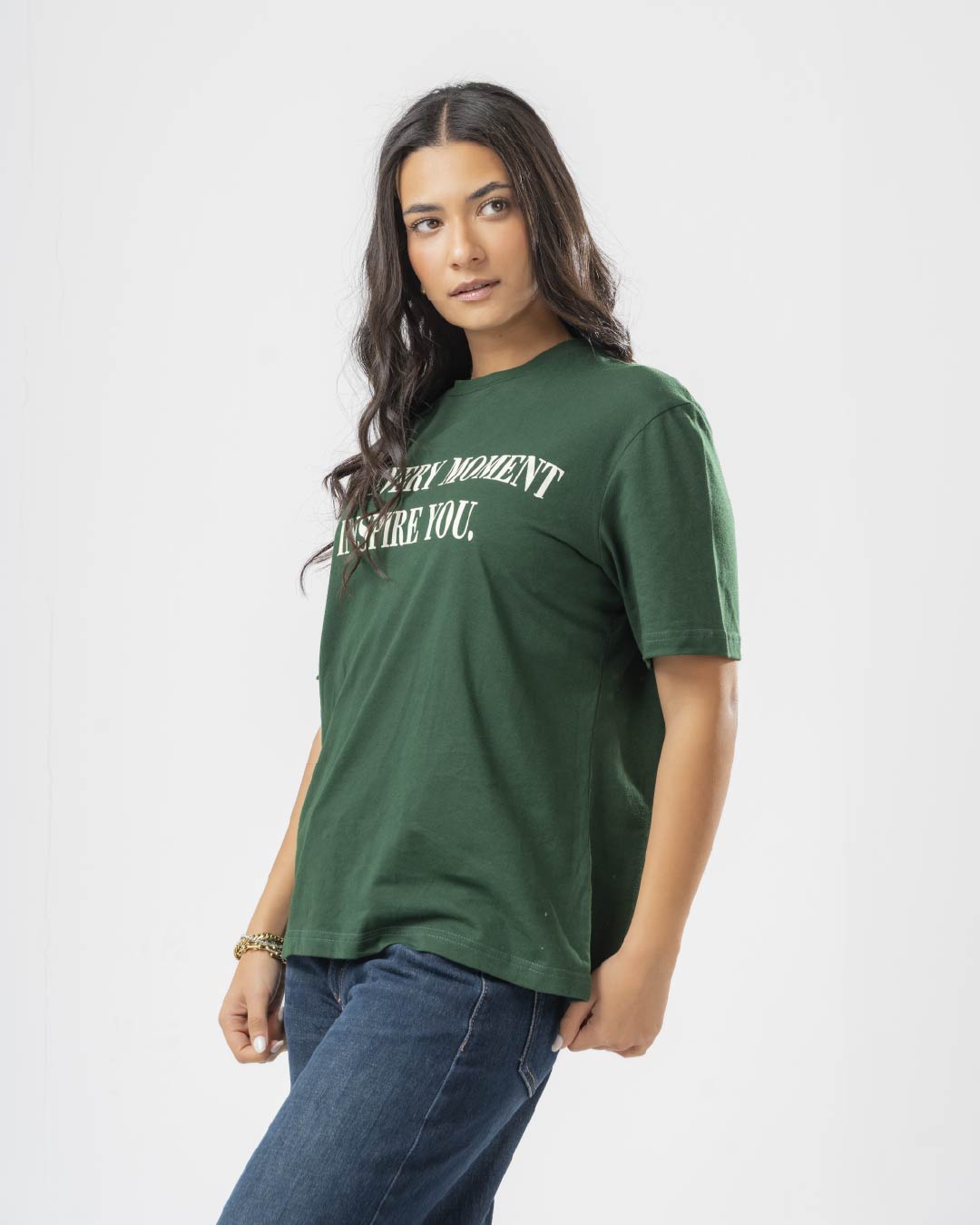 Women Printed Half Sleeves T-shirt