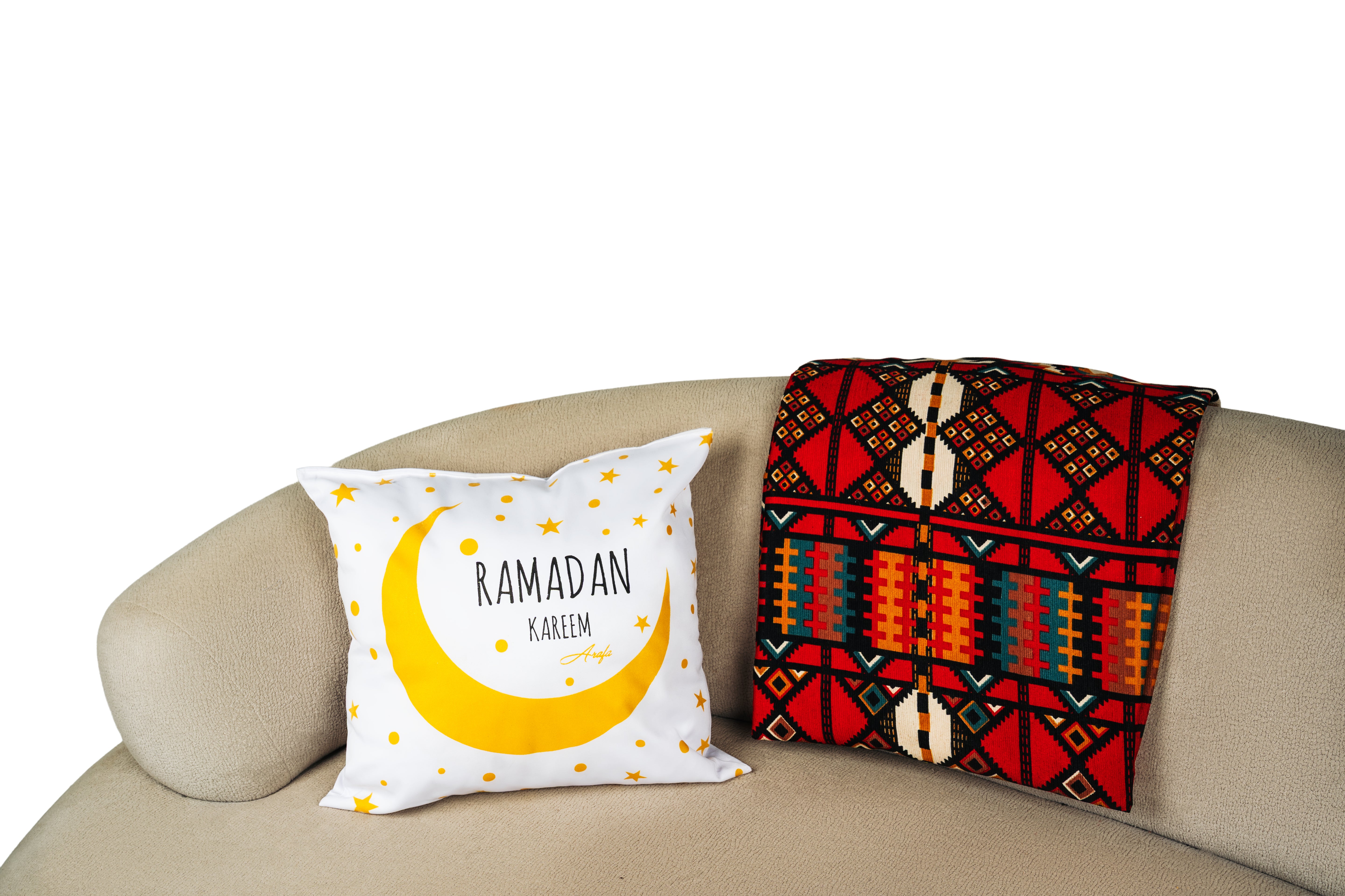 وسادة رمضان كريم المطبوعة