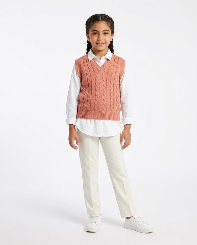 GIRLS SLEEVELESS VEST