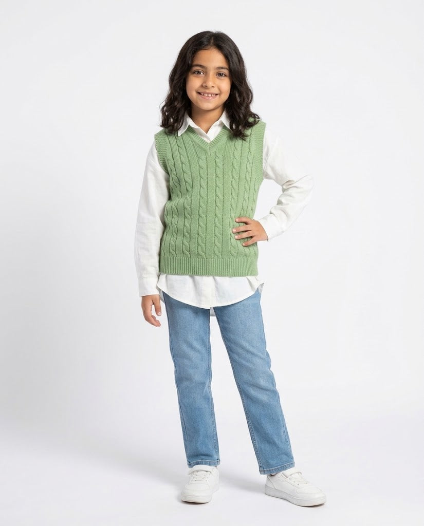GIRLS SLEEVELESS VEST