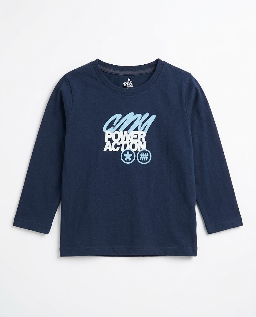 Boys Printed Long Sleeves T-shirt