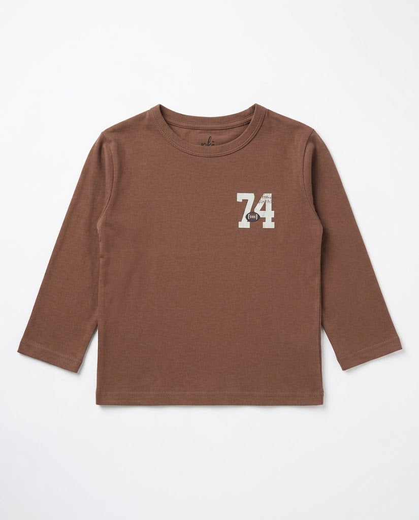 Boys Printed Long Sleeves T-shirt