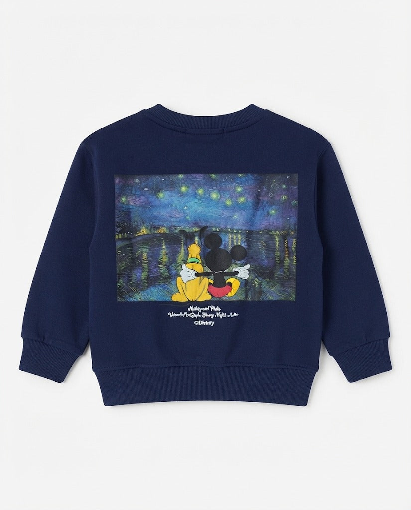 Boys Printed Mickey Sweatshirt