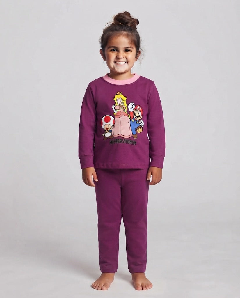 Girls Printed Pyjama