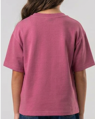 Girls Plain Half Sleeves T-Shirt