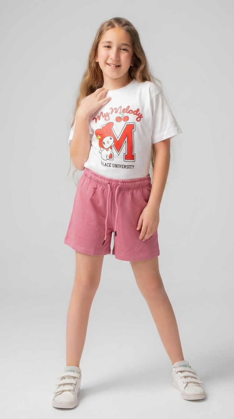 Girls Summer Melton Short