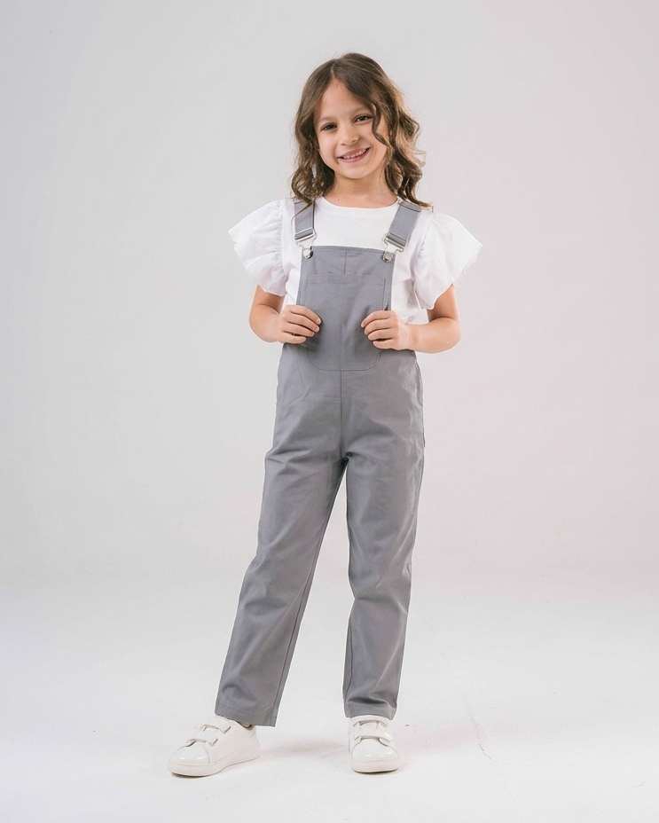Girls Sleeves Jumpsuit
