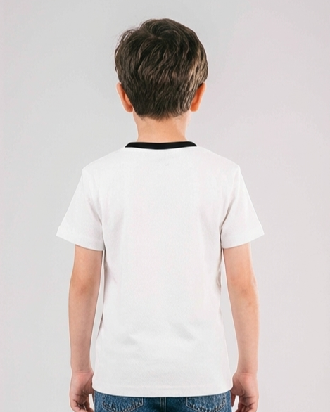 Boys Printed Sun Half Sleeves T-Shirt Oversize