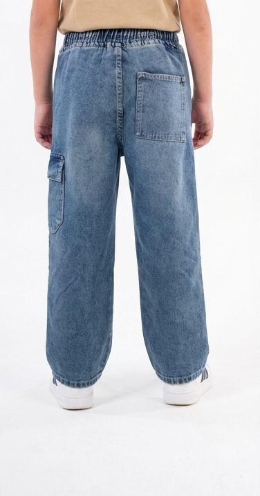 BOYS CARGO FIT JEANS PANT