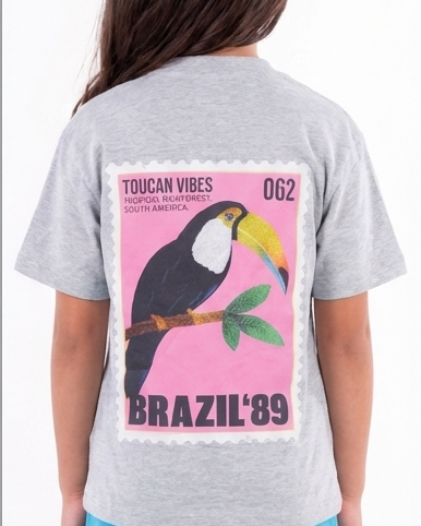 Girls Printed T-Shirt Brazil89