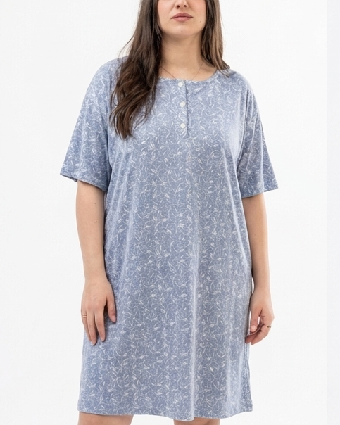 Women Printed Nightgown