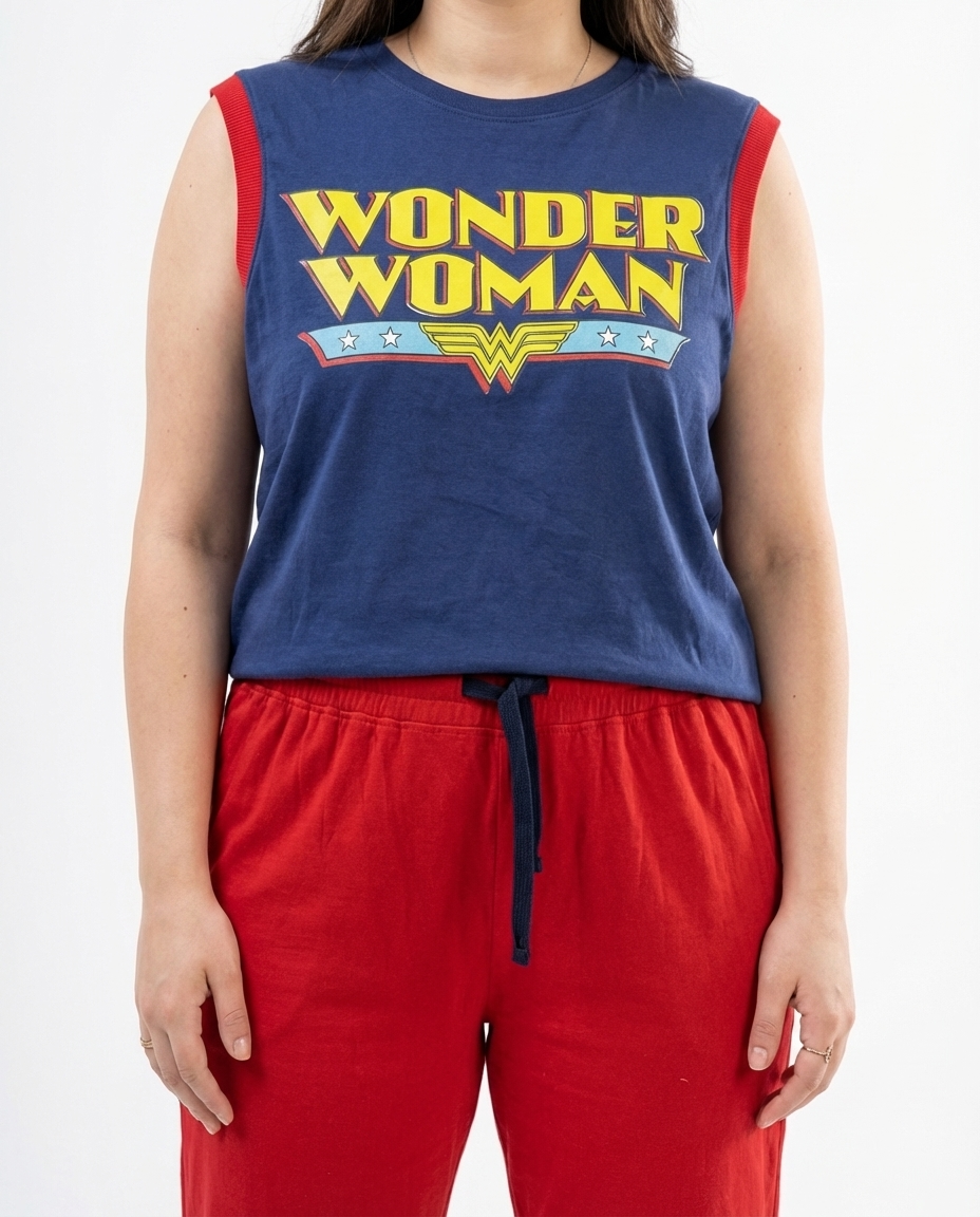 Women Printed Wonder Top Pyjama