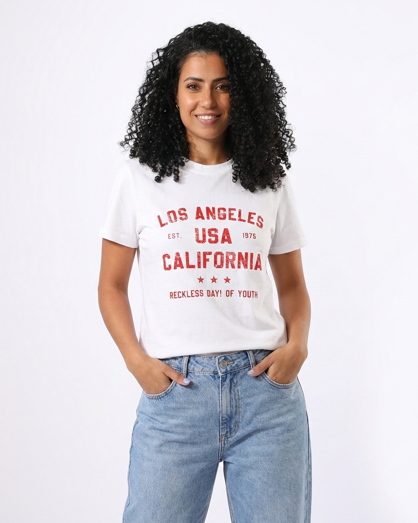 Women Printed Half Sleevs T-Shirt