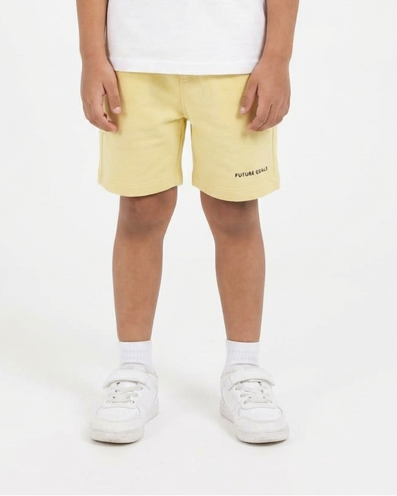 Boys Plain Summer Melton Short