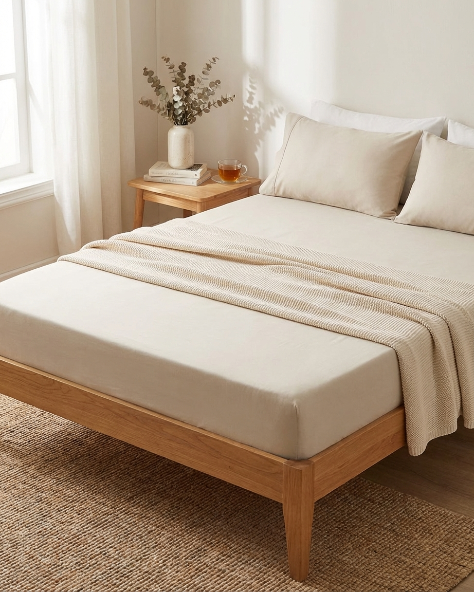 Cotton Fitted Sheet 120*200cm