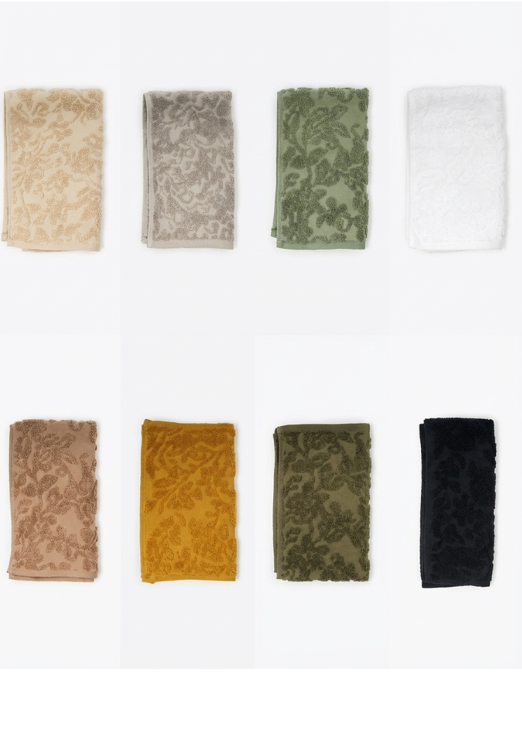 Jaqured Hand Towel Size 30*50Cm