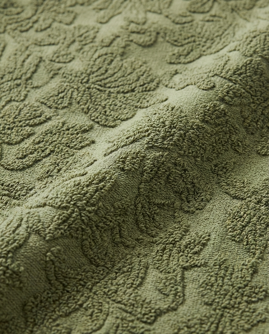 Jaqured Body Towel Size 70*140Cm