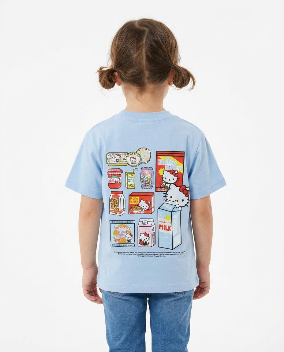 Girls Printed T-Shirt Hello Kitty