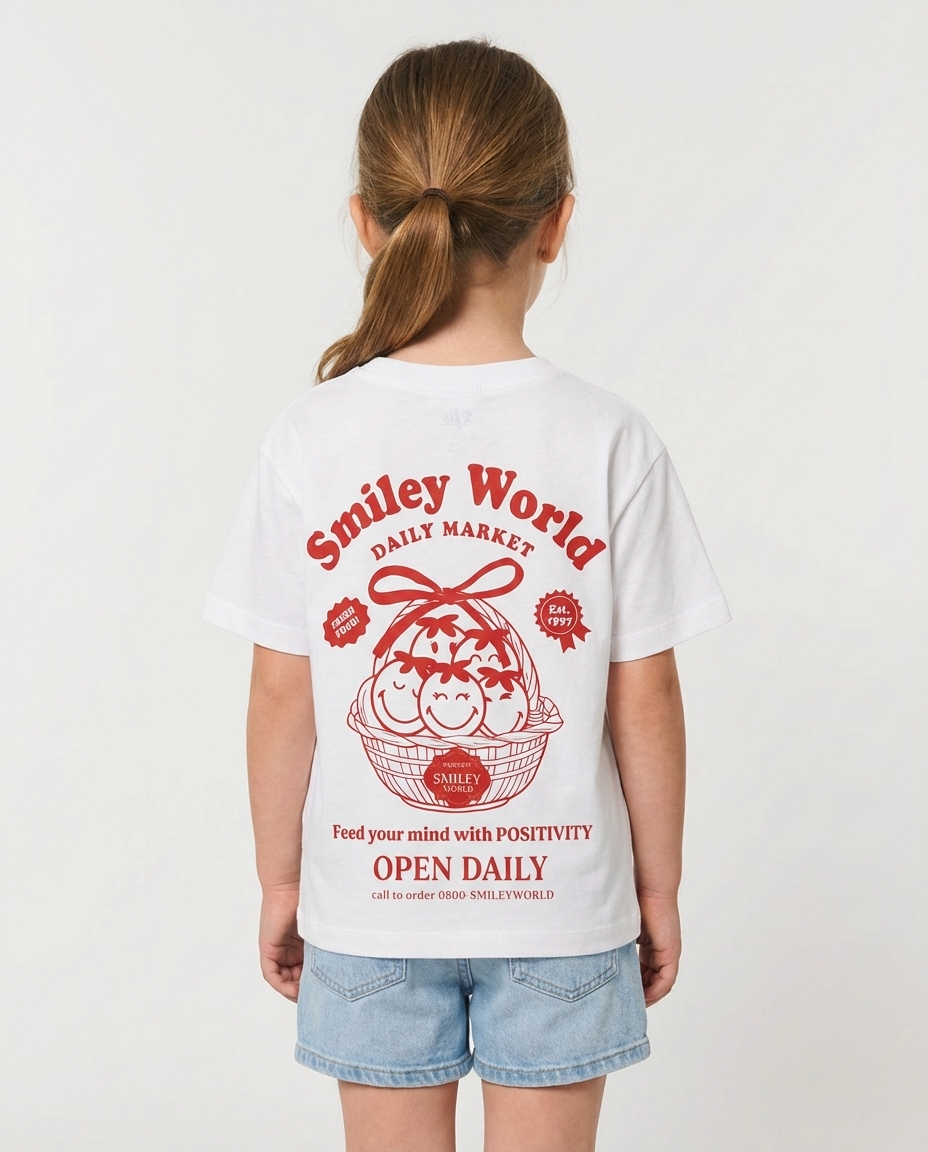 Girls Printed Short Sleeves T-Shirt