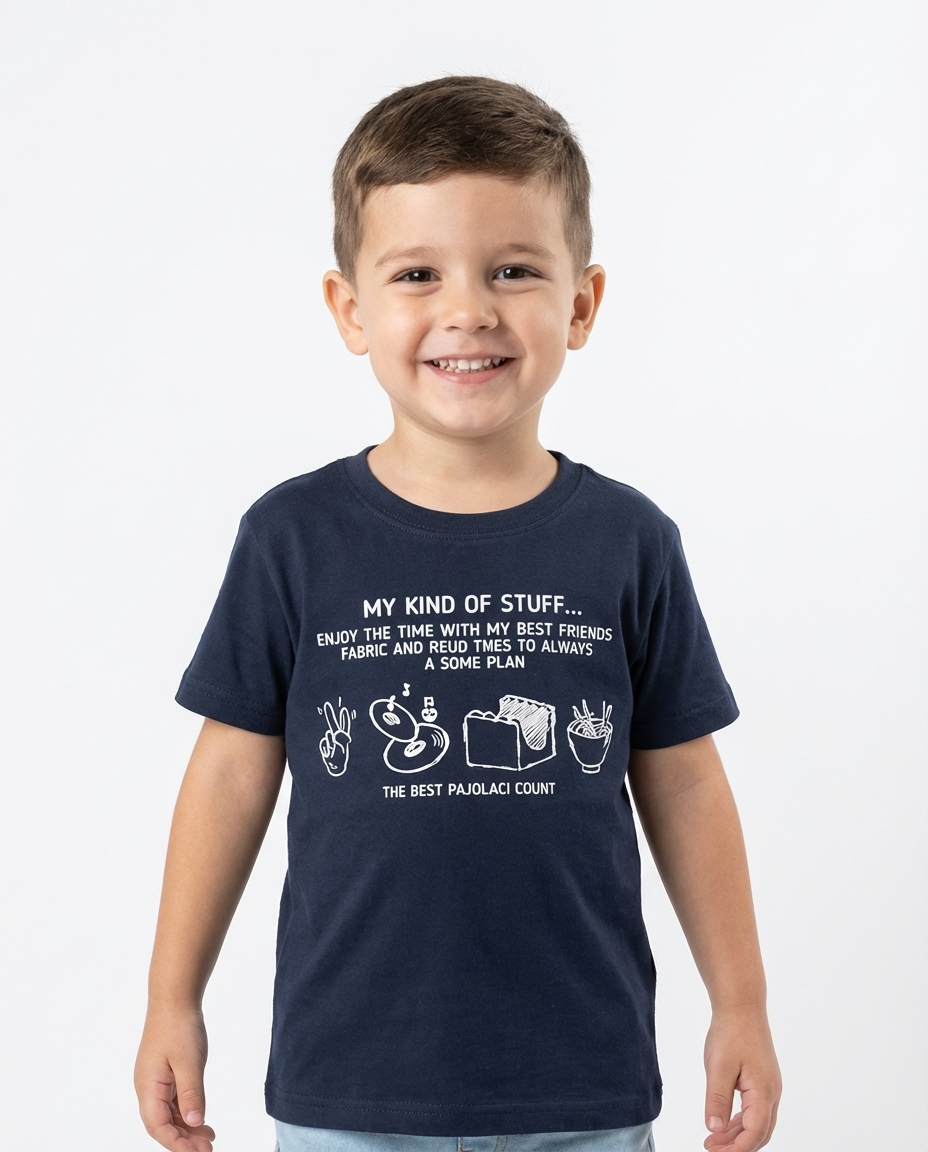 Boys T-Shirt Half Sleeves Printed