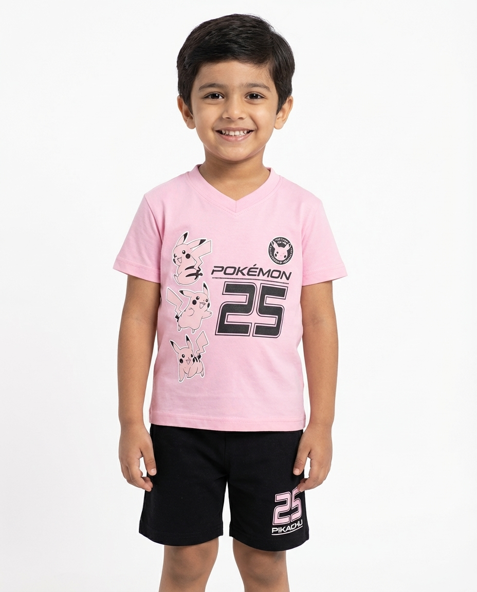 Boys Printed Pokmon Pyjama
