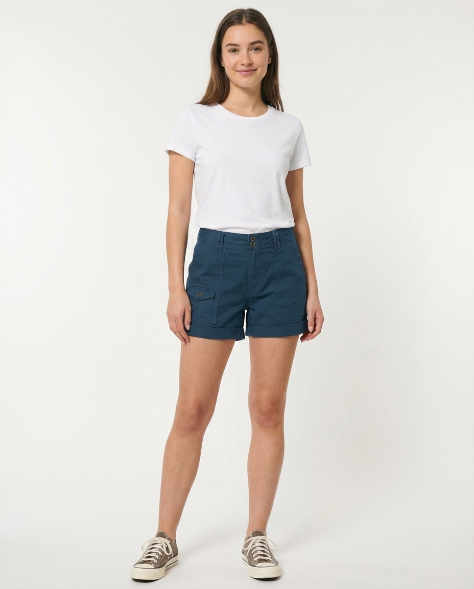 Women Gabardine Short