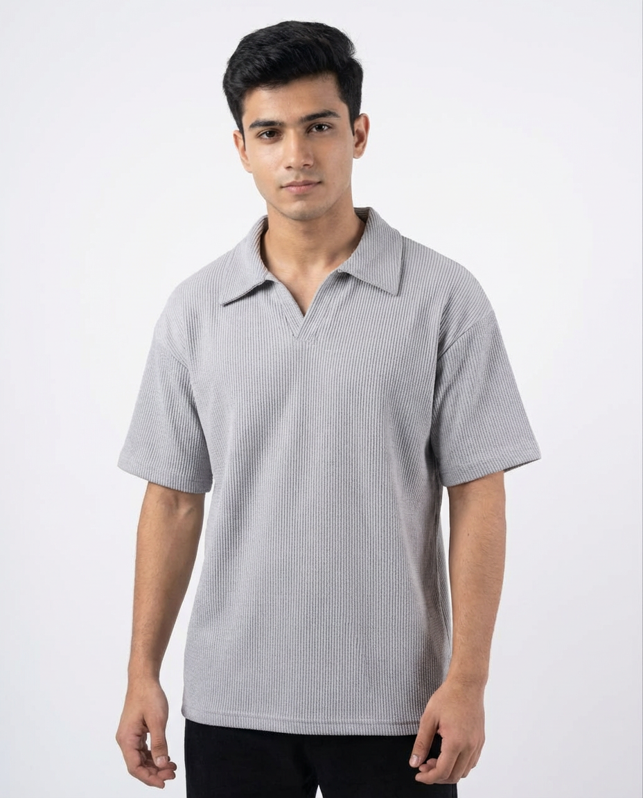 Pattern Polo T-shirt