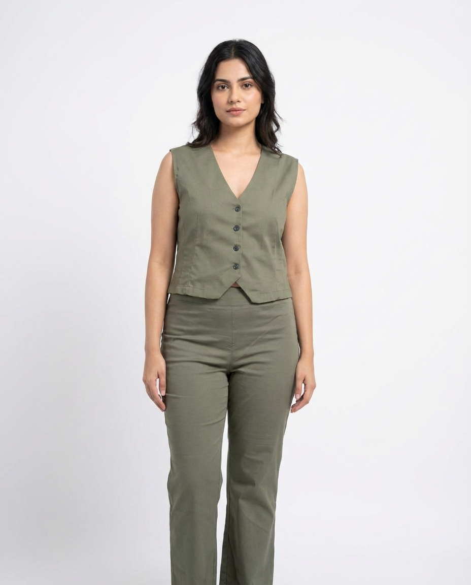 Women Plain Vest