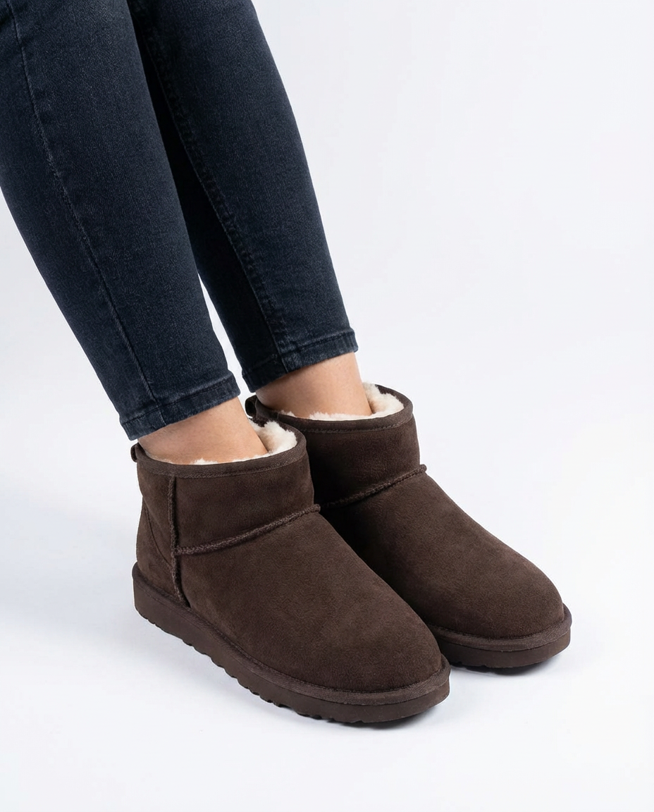 Women Plain Half Boot