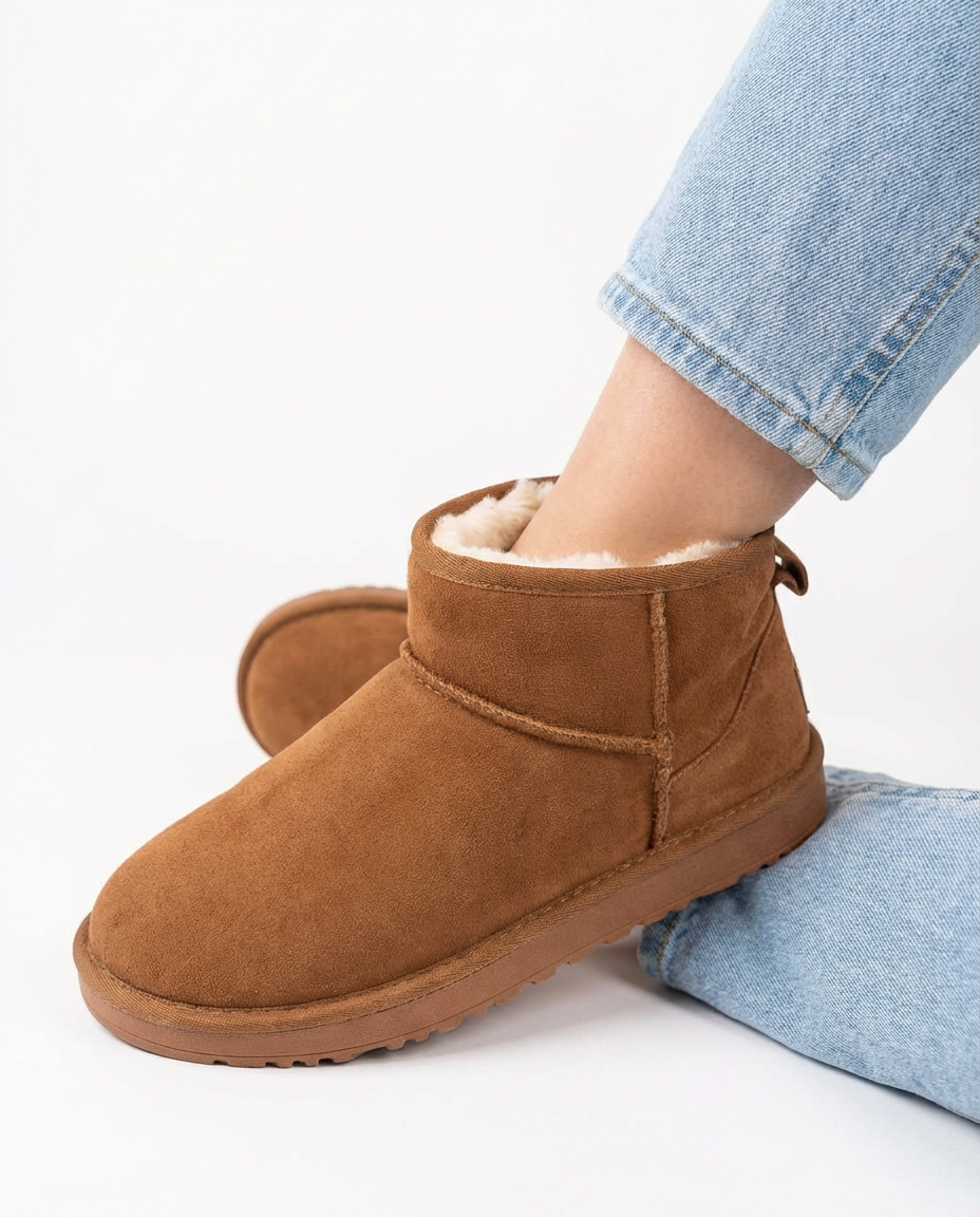 Women Plain Half Boot