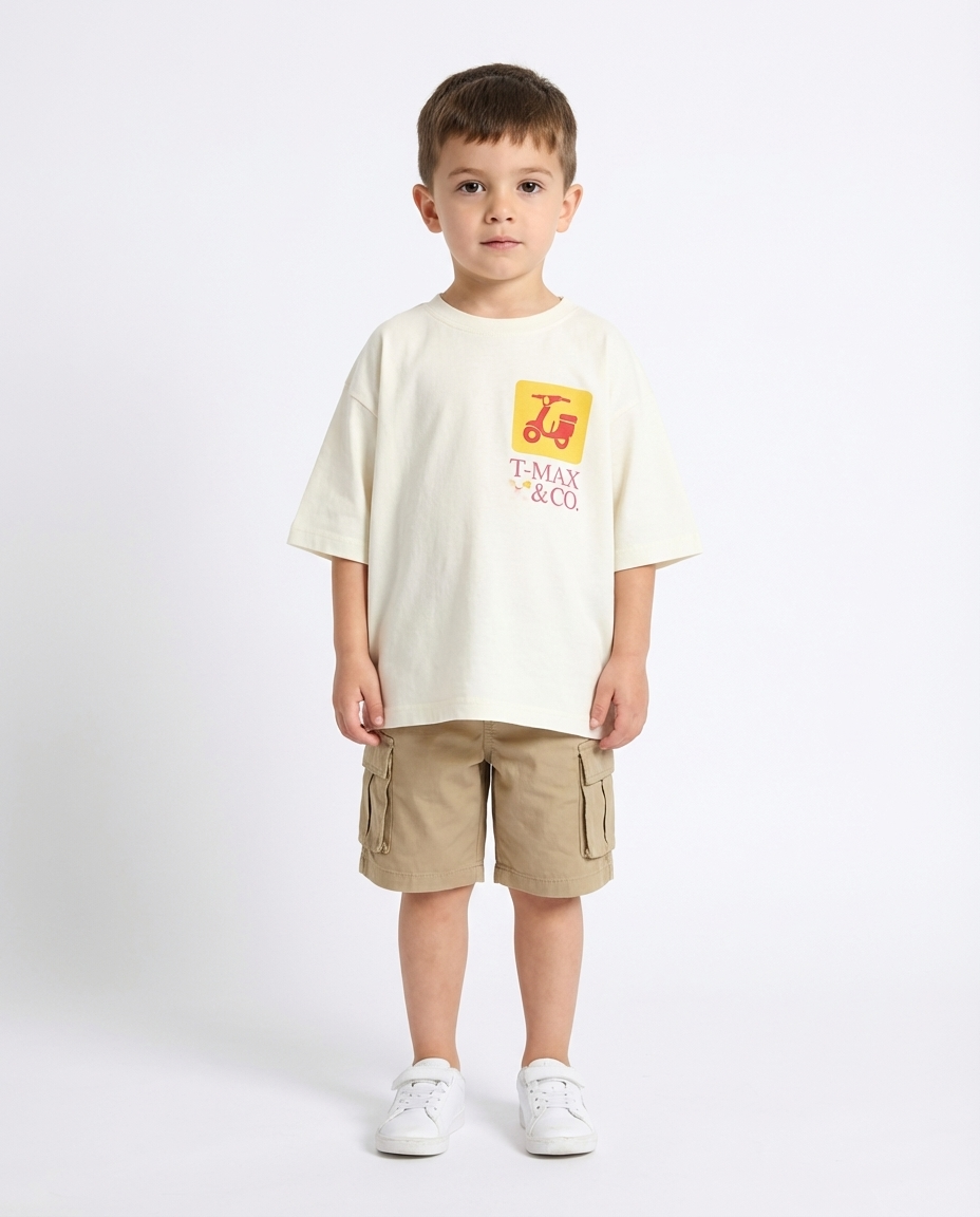 Boys Parinted Caio Amico T-Shirt