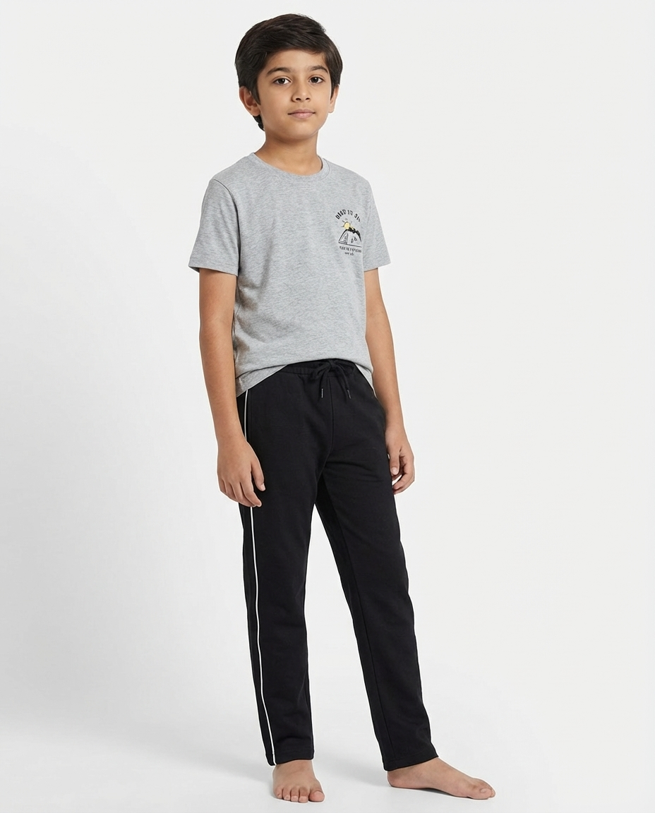 Boys Plain Samar Melton Pant