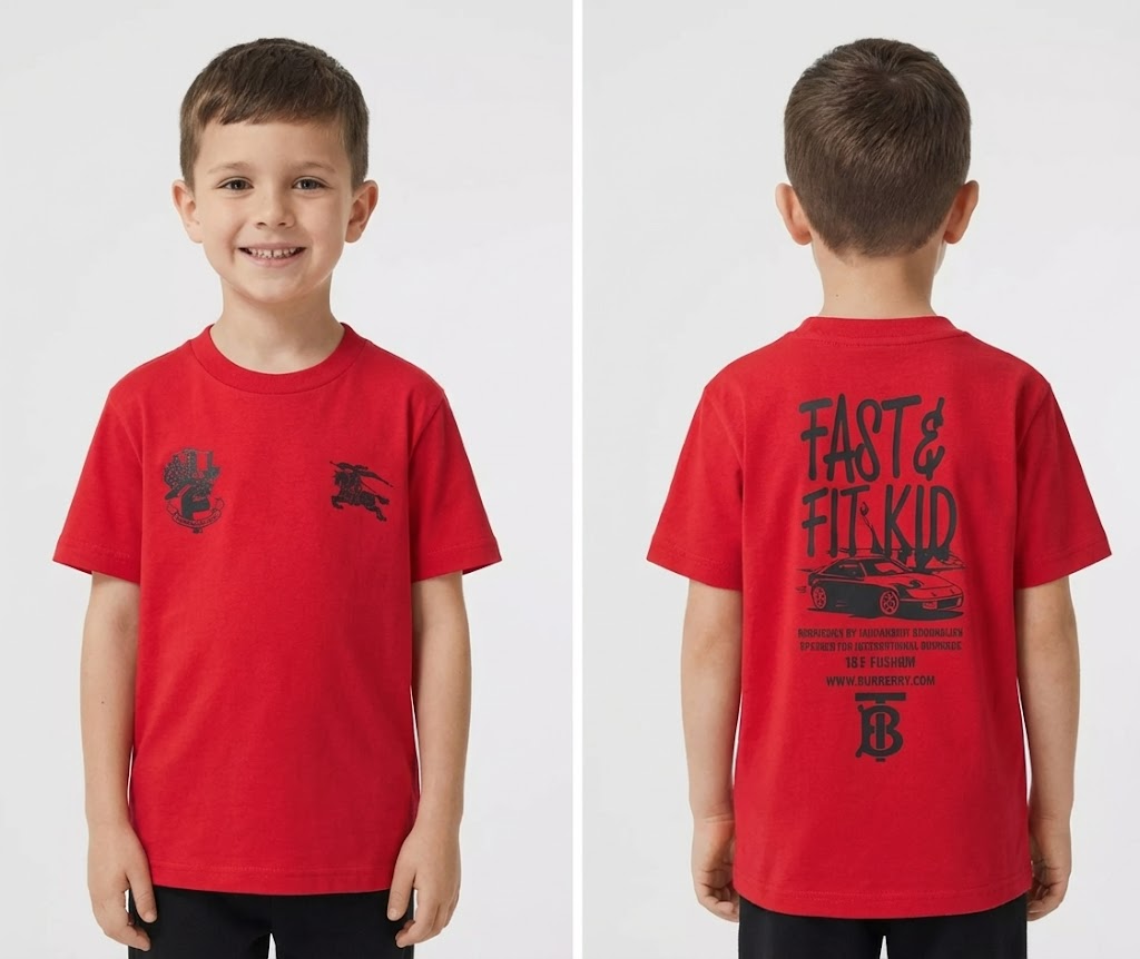 Boys Printed Fast T-Shirt