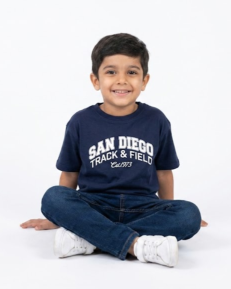 Boys Printed Half Sleeves T-shirt