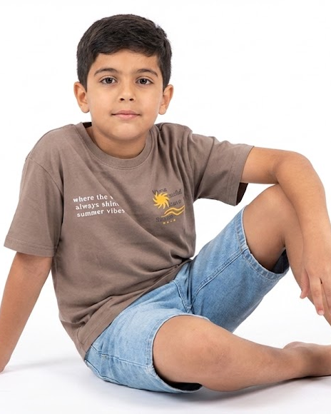 Boys Printed Half Sleeves T-shirt