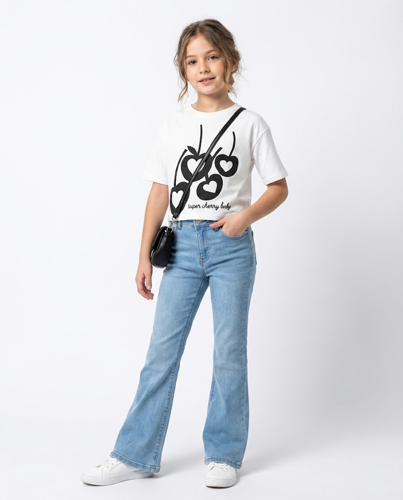 Girls T-shirt Sleeves