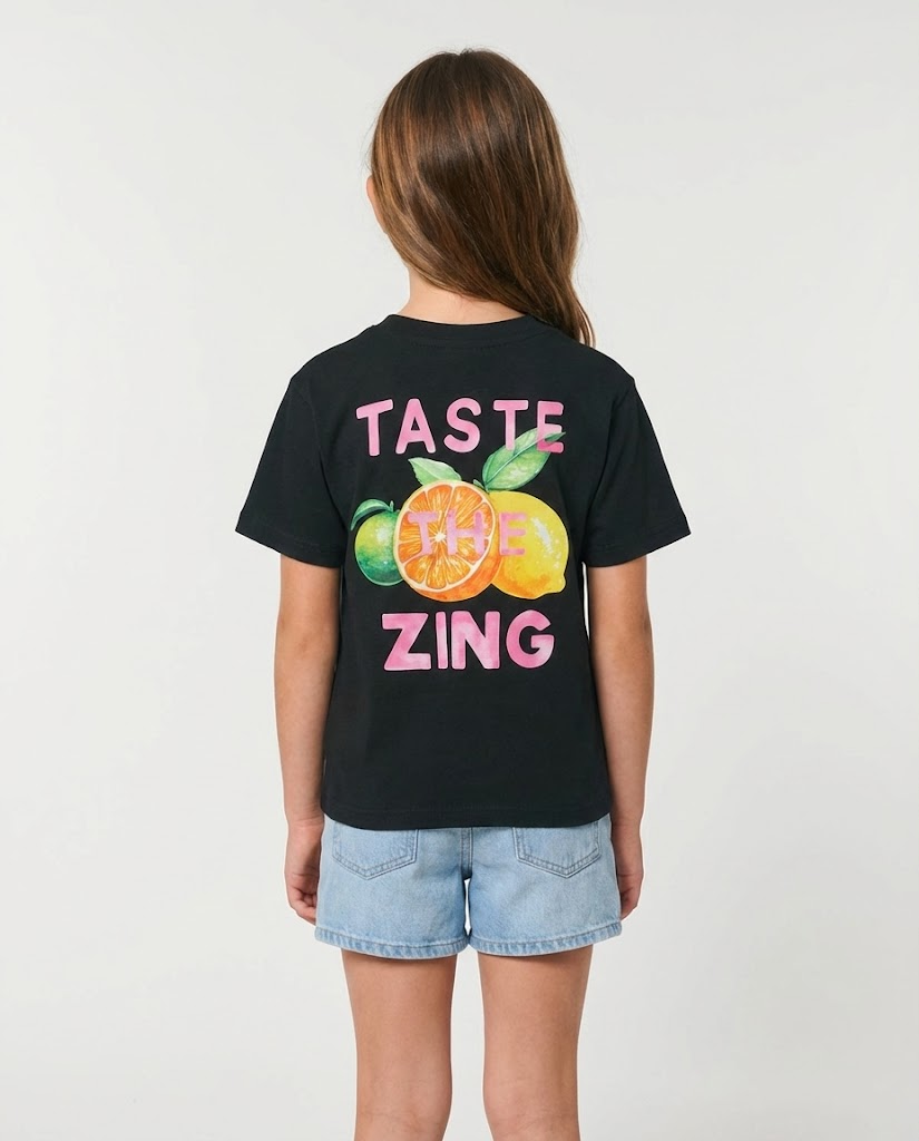 Girls Printed Half Sleeves T-shirt