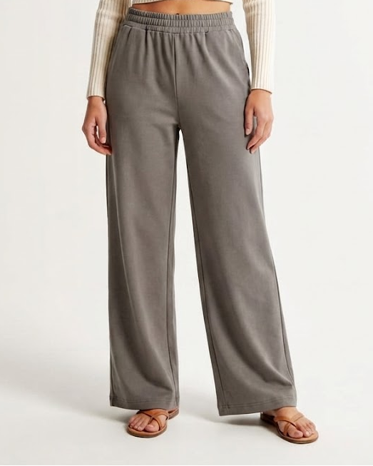 Relaxed Summer Melton Pants