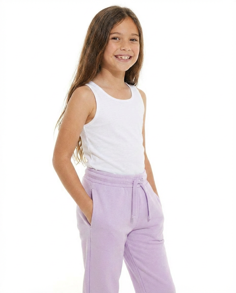 Girls Printed Brooklyn Pant Wide Leg Fit