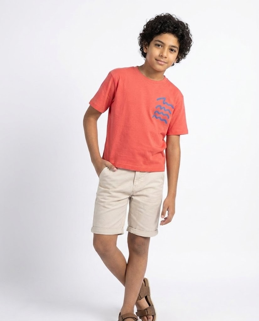 Boys Printed Half Sleeves T-shirt
