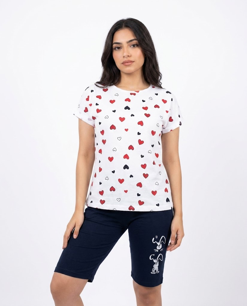 Women Printed Top And Pant Pajama