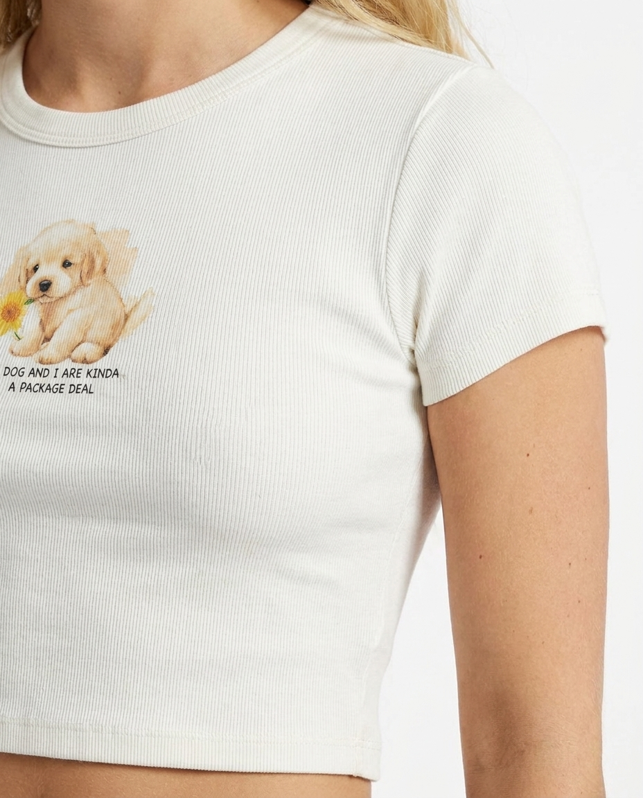 Women Half Sleeves Printed Basic Top