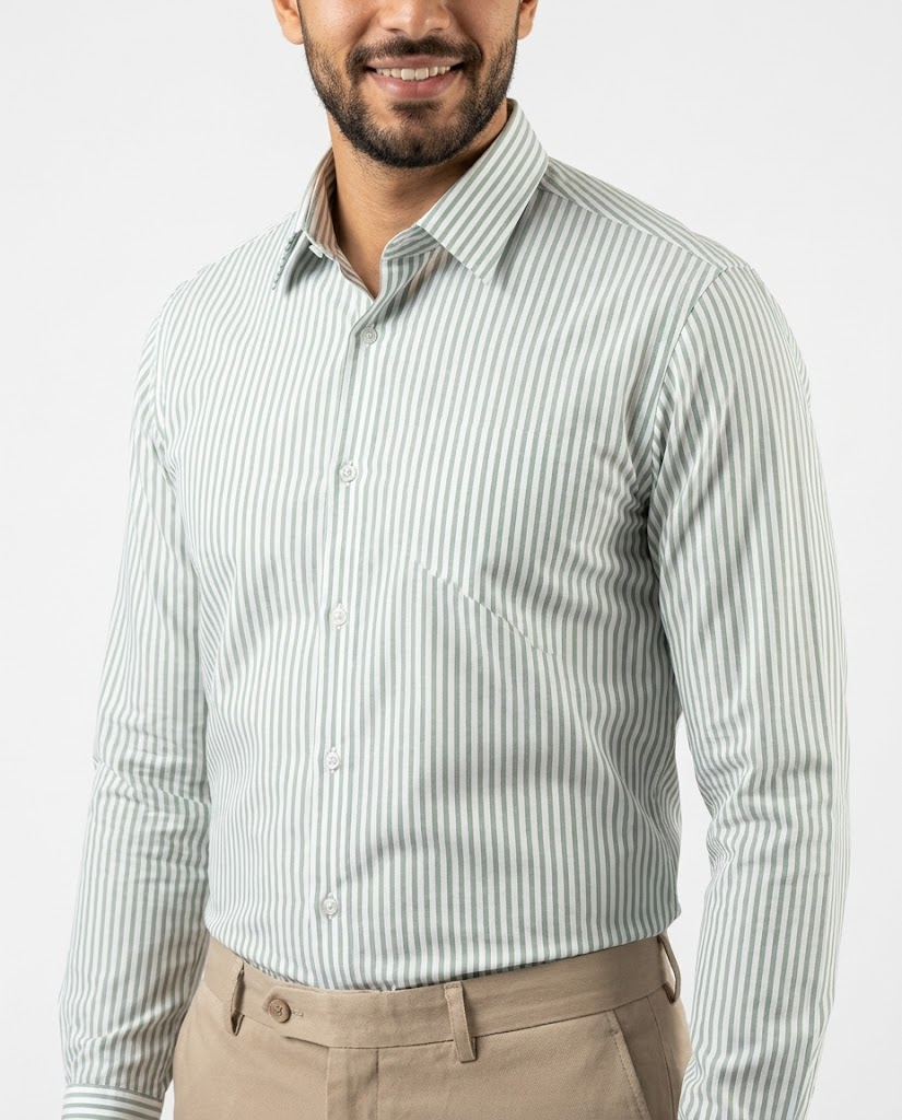 Men Classic Stripped Shirt