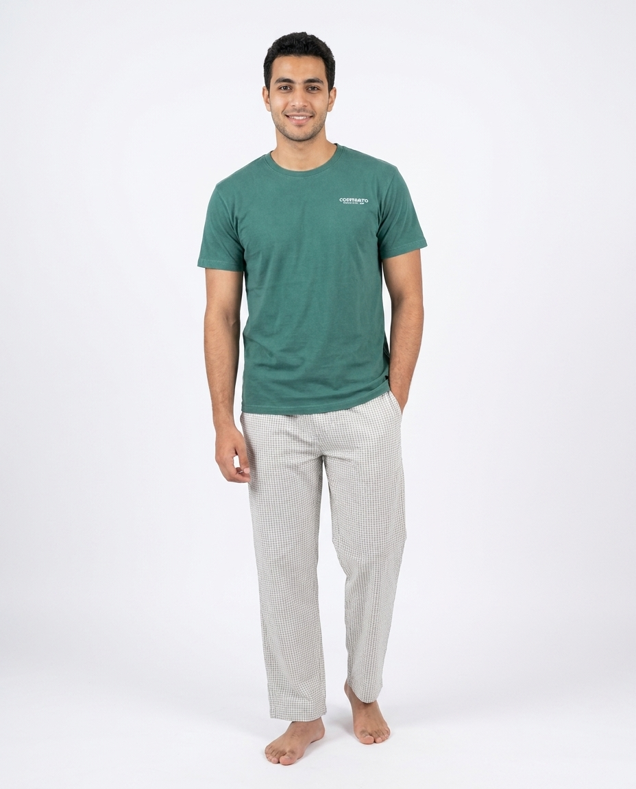 Men Printed Cosworth Half Sleeves T-shirt