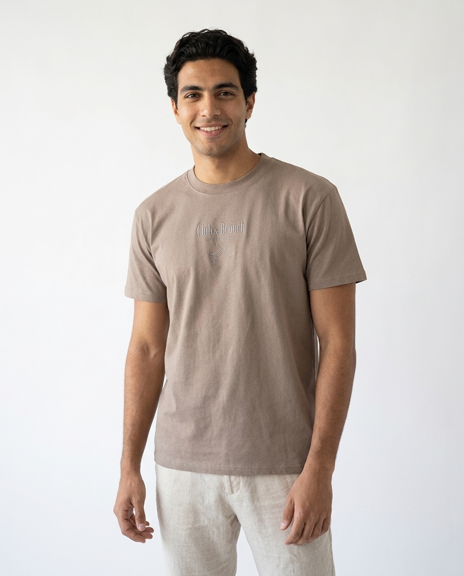 Men Printed Half Sleeves T-shirt