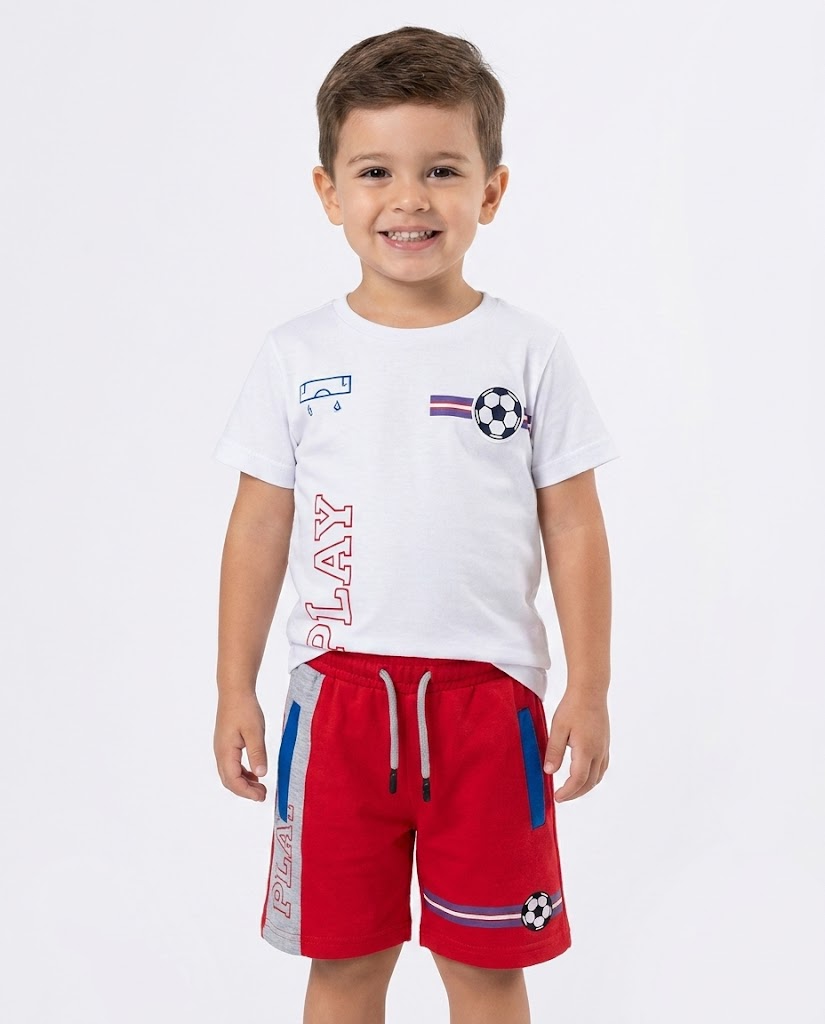 BOYS SAMAR MELTON SHORT