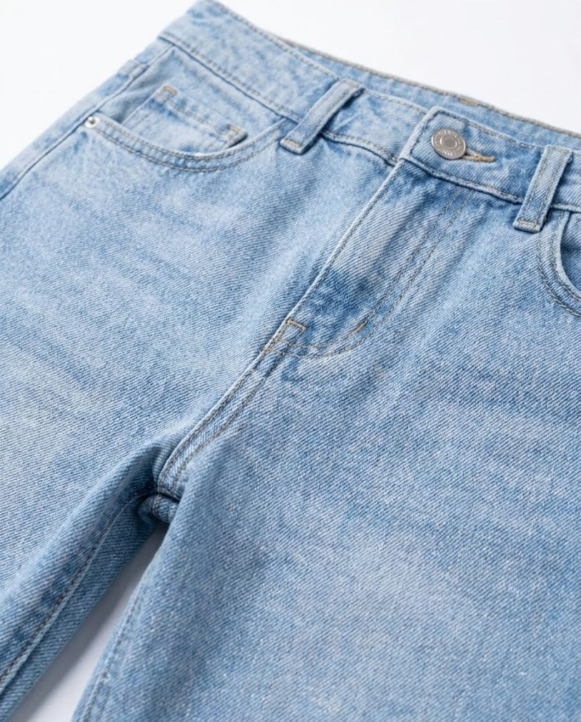 Girls Jeans Wide Leg Pant